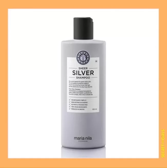 Tip 2: Silver shampoo against yellowing | Gray hair: Most common causes and best care tips