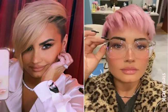 Demi Lovato | Before And After: The Stars' Most Blatant Hairstyle Changes