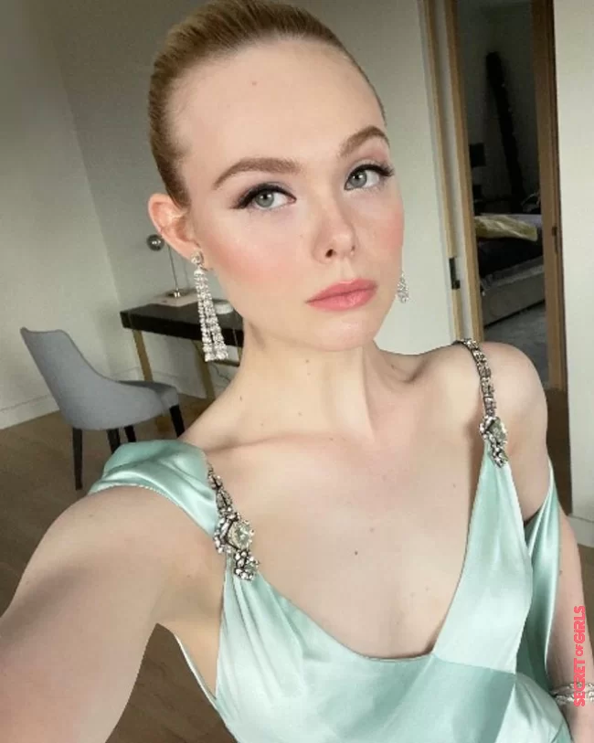 Make-up in the style of the 50s | Elle Fanning at the Golden Globes: A tribute to Grace Kelly!