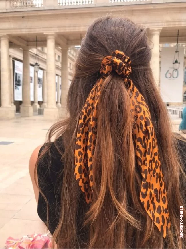 Scarf | Hairstyles Fall 2021 Trends: How Are We Going To Do Our Hair Back To School?