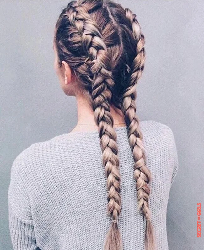 Hairstyles with hats: Boxer braids | 5 Nifty But Simple Winter Hairstyles Are Absolutely "Hat Safe"