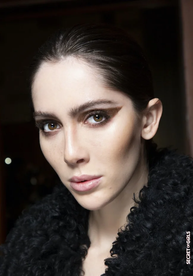 3. Earthy tones are particularly elegant as a make-up trend | Eye Makeup: These Eye Shadow Trends Are Celebrating The Holidays In Winter 2021/2022