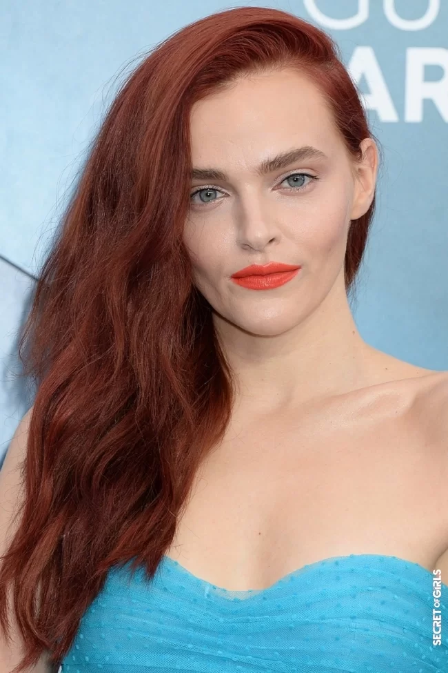 Madeline Brewer's fiery red | Like Audrey Fleurot, 30 ways to have red hair in 2023