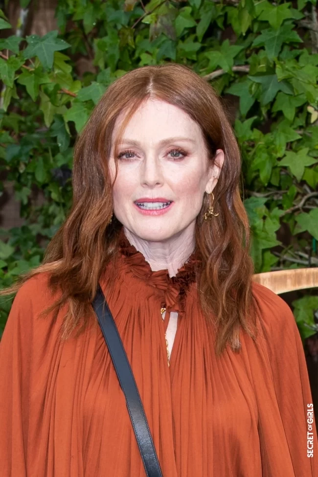 Julianne Moore's Red Chestnut | Like Audrey Fleurot, 30 ways to have red hair in 2021