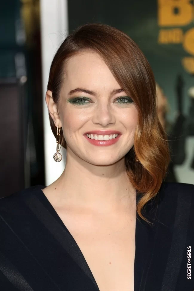 Emma Stone's melted red | Like Audrey Fleurot, 30 ways to have red hair in 2023