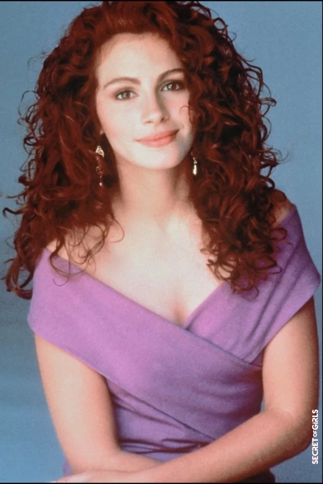 Julia Roberts' coppery red, long the most popular redhead in cinema | Like Audrey Fleurot, 30 ways to have red hair in 2023