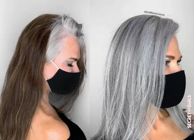 10 Stunning Hair Transitions That Celebrate Gray Hair!