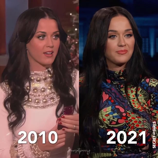 Crazy! With her dark hair, Katy Perry looks like she did over ten years ago | Wow! Katy Perry is now wearing her hair dark again