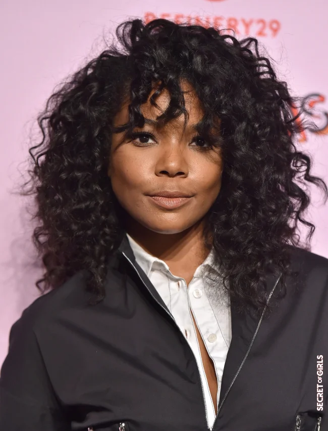Gabrielle Union | Best Curly Hairstyles Of The Stars - 24 Looks From Natural Frizz To Beach Waves