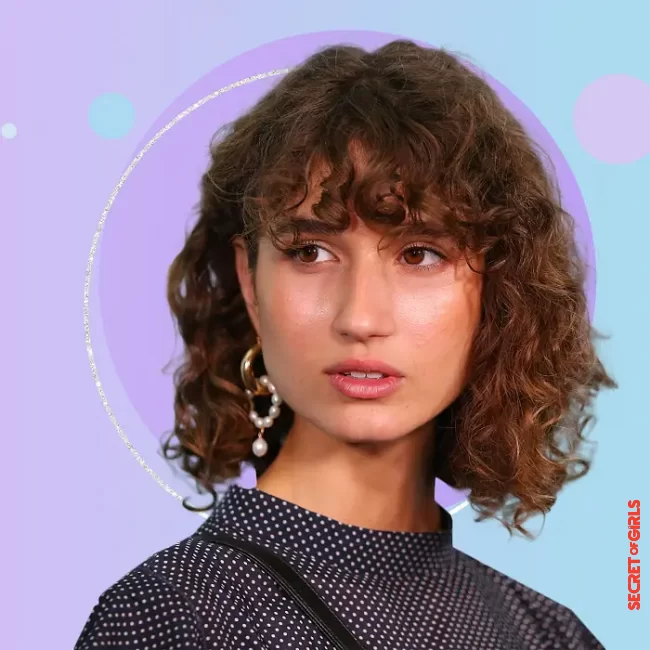 Curly Fringe: This trend hairstyle wraps us around our fingers!