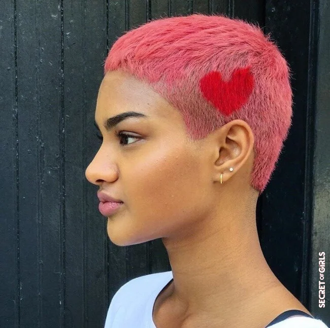 Colorful shaved head | Hair Trends 2023: These 3 Extravagant Looks Fascinate Internet Users