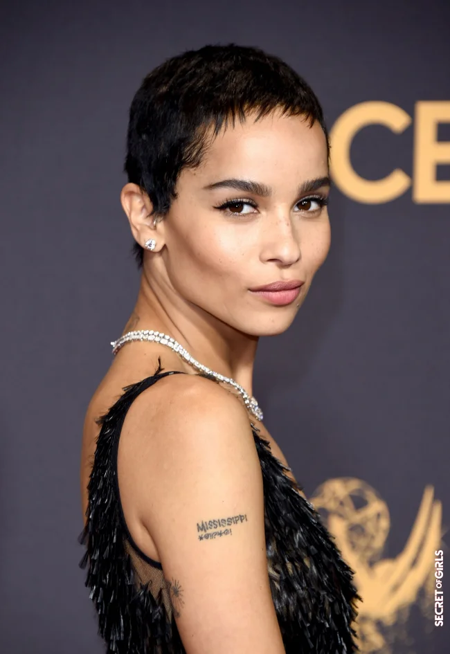 Zo&euml; Kravitz | 40 Short Hairstyles That Will Serve As Inspiration For Your Next Visit To The Hairdresser
