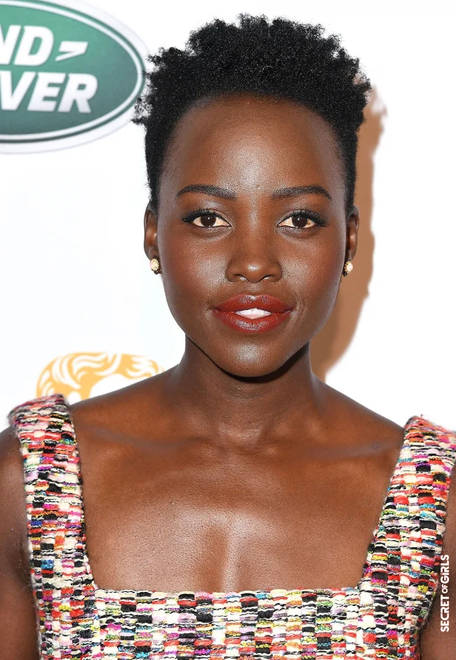 Lupita Nyong&rsquo;o | 40 Short Hairstyles That Will Serve As Inspiration For Your Next Visit To The Hairdresser