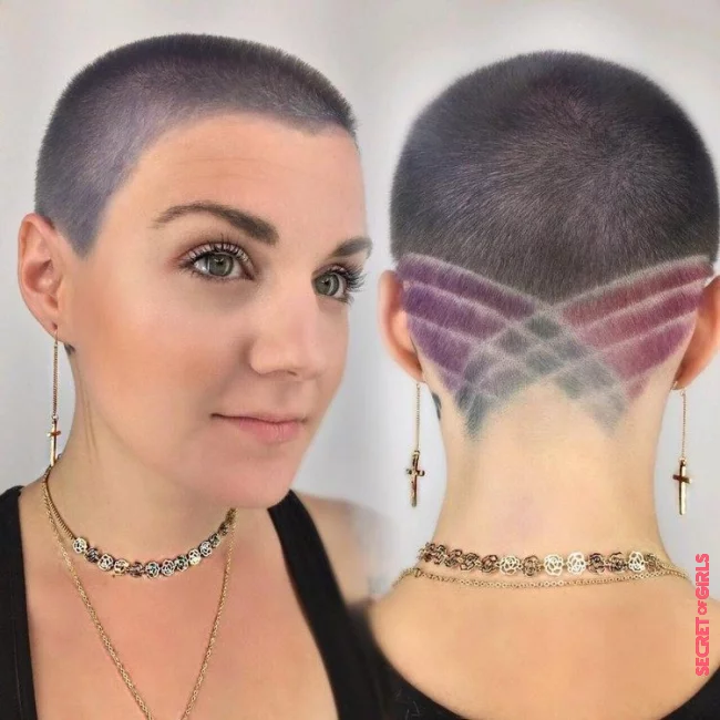 Styling options for the buzz cut for women | Buzz Cut for Women: This is How The Stars Wear Razor-Short Hair!