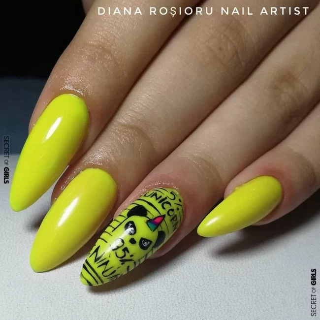 Neon Is the New Big Nail Trend for Summer 2023