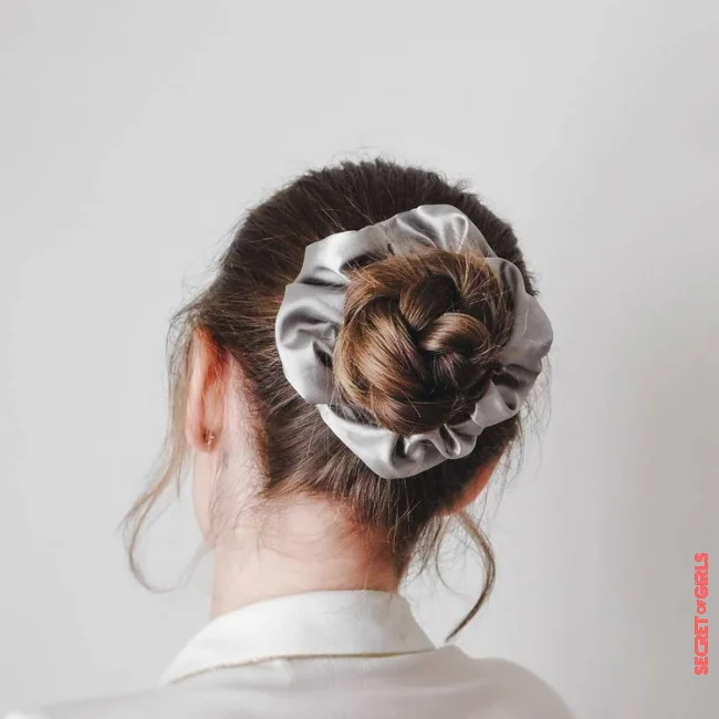 3. Noble scrunchies | Simplest Festive Hairstyles - Pre-Christmas Season and New Year's Eve Party