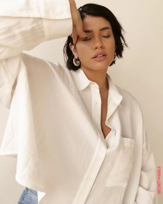 With the classic bob, the hair plays around the chin and emphasizes the jaw area | Do You Fancy Short Hair? These Bob Hairstyles Are Trending In Summer 2021