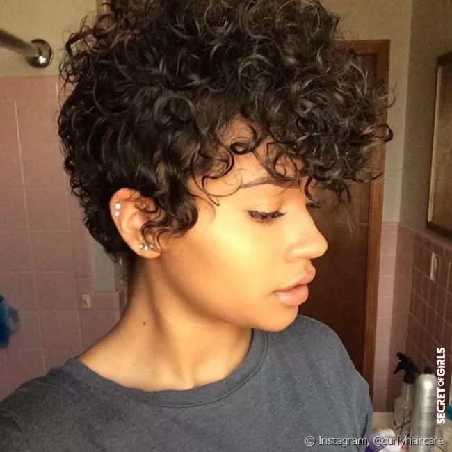 Pixie cut curly hair | Our Ideas Of Short Cuts For Curly And Thick Hair