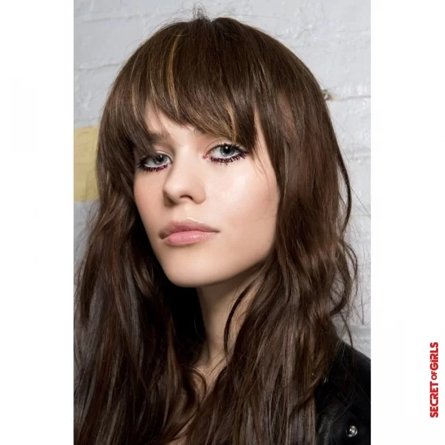 Bangs hairstyles for long hair | 30 chic pony hairstyles from short to long