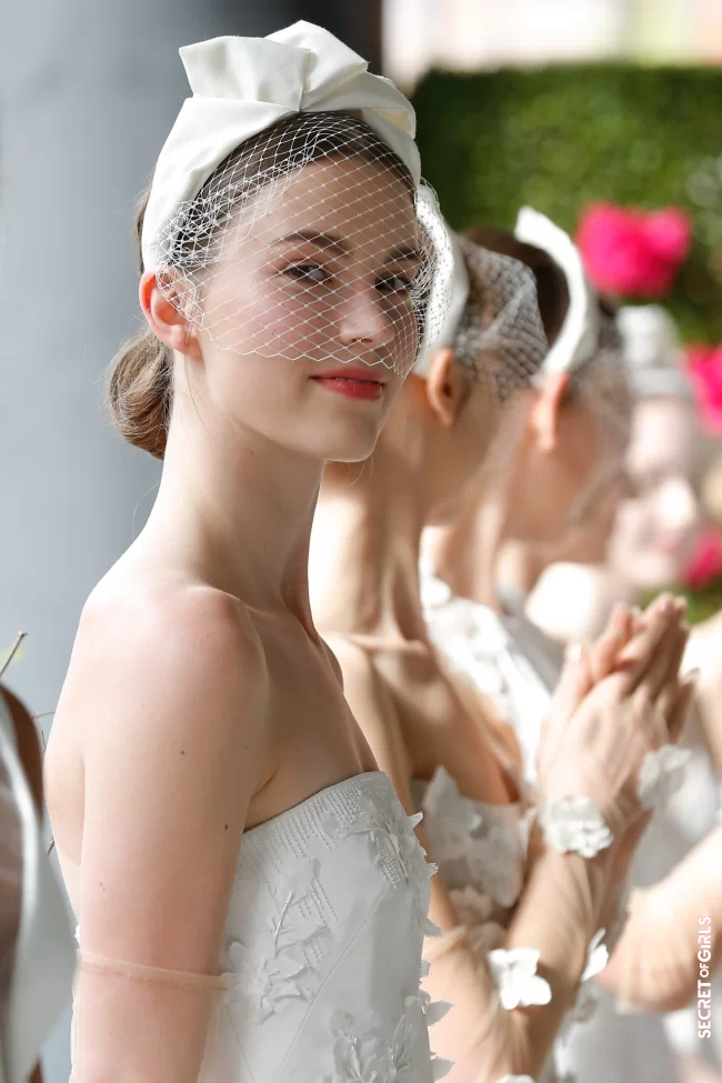 A chic veil | Wedding Hairstyle: These Accessories Spotted On Pinterest Will Pimp Your Hair