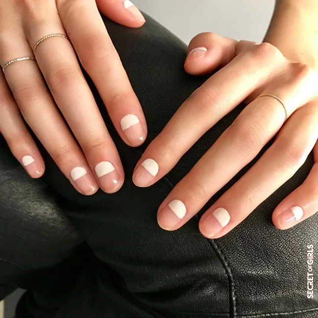 Trend variations on classic French nails | Nail trends: Nail polish colors and designs for spring 2021