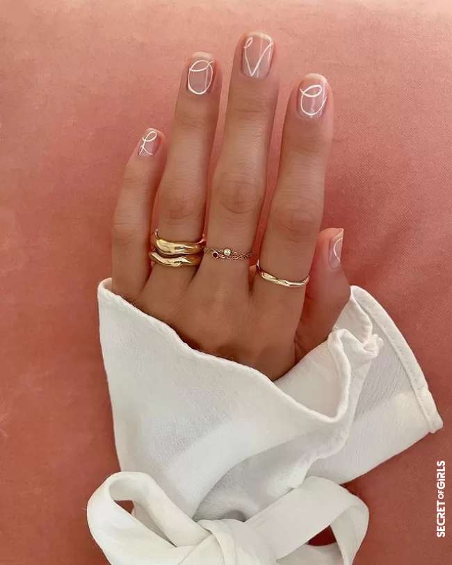 The comeback of lettering nails | Nail trends: Nail polish colors and designs for spring 2023