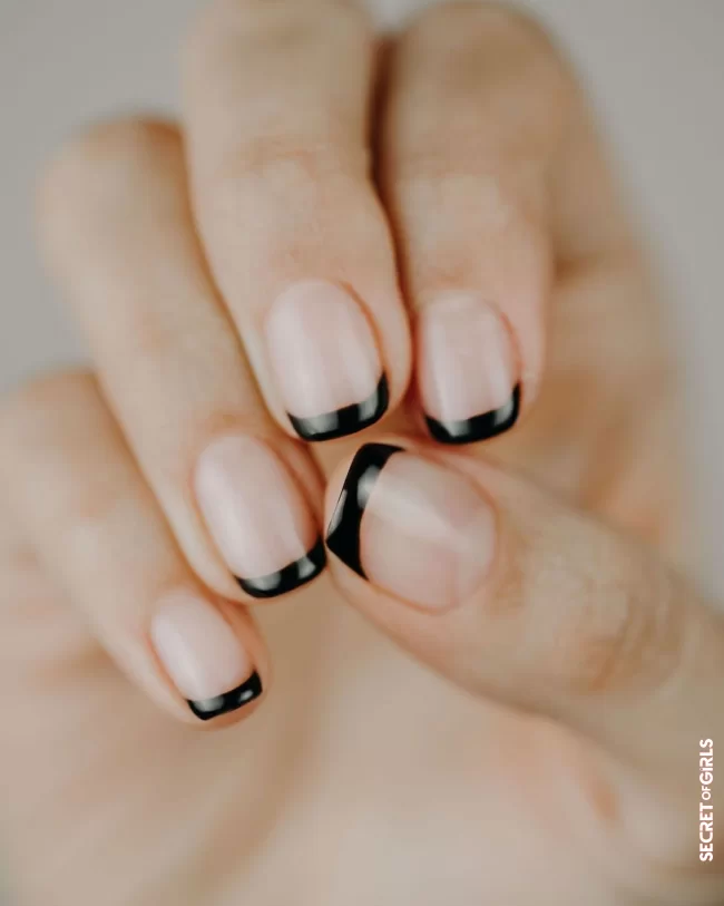 Trend variations on classic French nails | Nail trends: Nail polish colors and designs for spring 2021