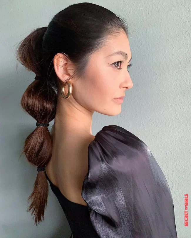 1. Bubble ponytail | Hair Styling: 3 Summer Variations For The Ponytail