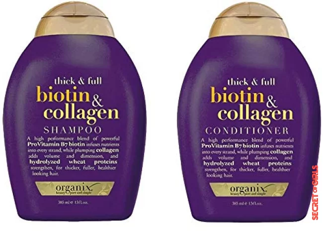 1. Biotin Collagen Shampoo and Conditioner from OGX | Best biotin shampoo for hair loss