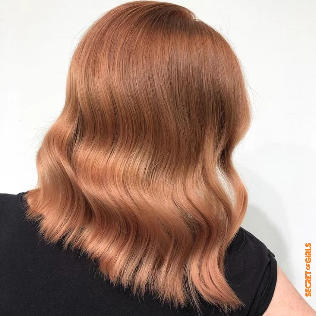 Copper Kisses Peach: Spring Peach is New Hair Color Trend for Spring 2022