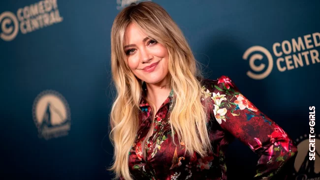 Bright trend hairstyle: Hilary Duff is hardly recognizable with her new hair color | Trendy hairstyle: Hilary Duff is now wearing this gaudy hair color