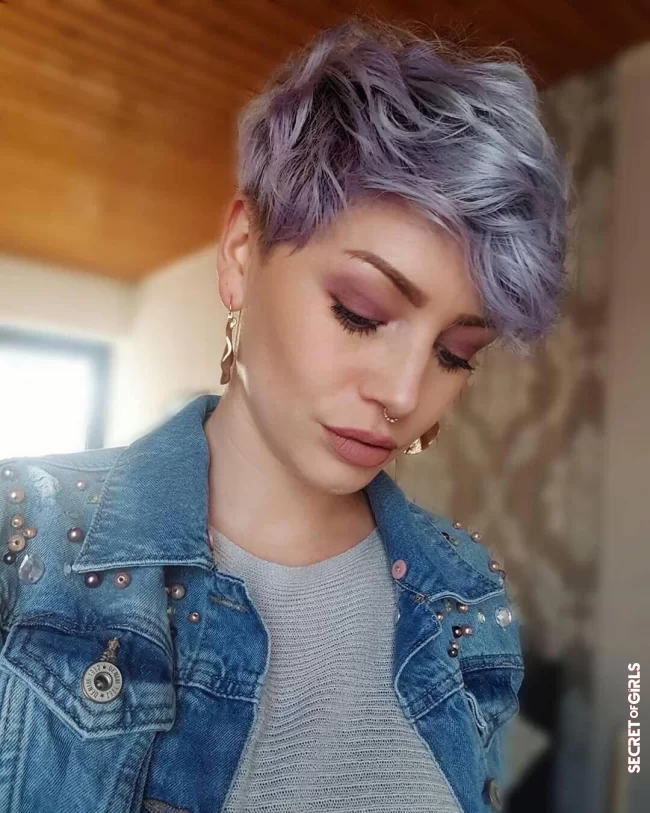 Pastel pixie cut: why is it easier to color your hair on the court? | Pixie Cut Pastel: These Hairstyles are sure to make you want to put some color in your hair!