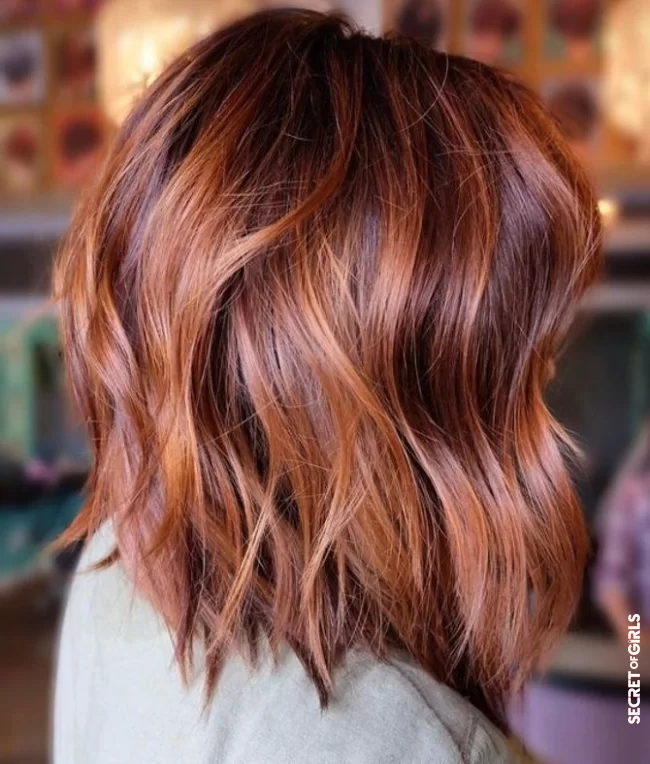 Red coppery balayage | All About Copper Balayage And How To Adopt It