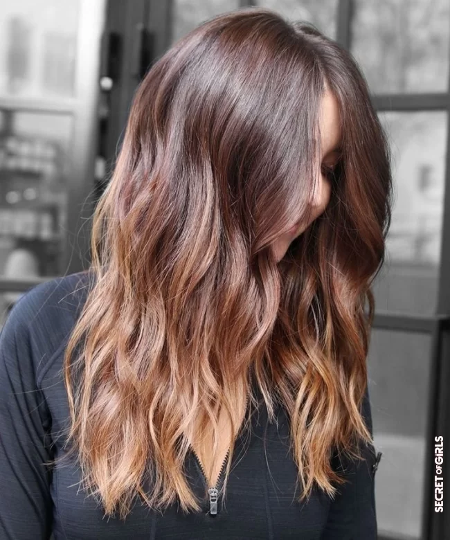 Brunette to Blonde Ombre Long Wavy Hair | 16 Ombre Hairstyles for Long Hair - Look Awesome and Amazing