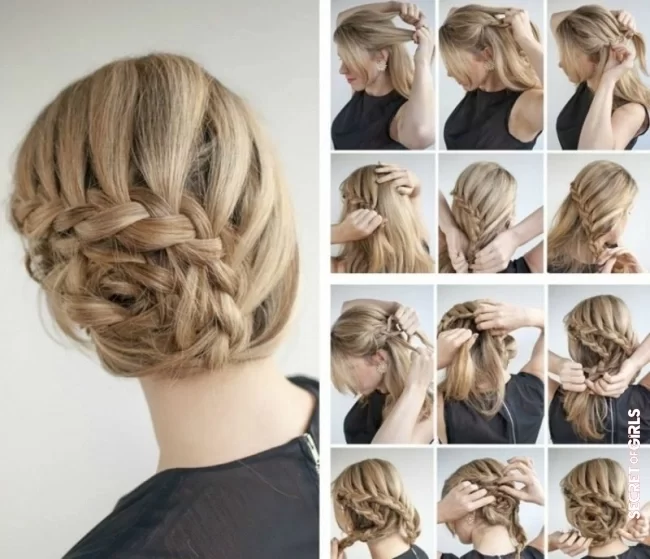 SIMPLE UPDOS BRAIDED | Easy updos that you can get in just 5 minutes