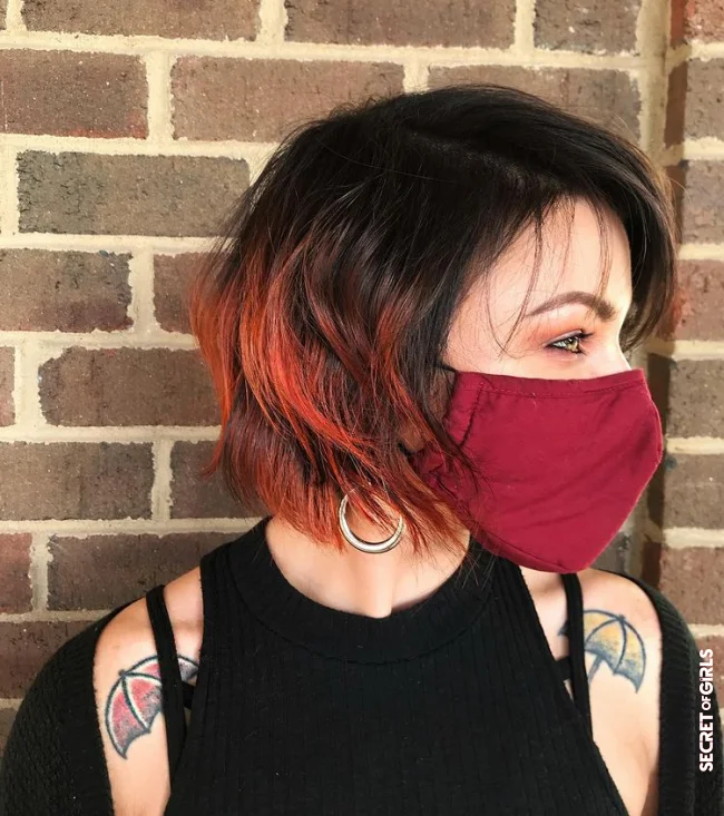 Side bangs | Layered Bob: These Are The Prettiest Styles For A Layered Bob!