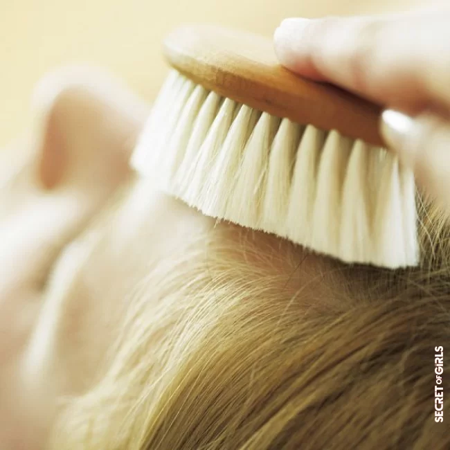 Offer a (gentle) scrub to your scalp | 40 Tips To Take Care Of Your Hair