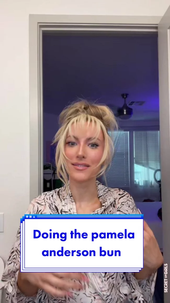 How to style the Pamela Anderson updo? | Pamela Anderson's Signature Updo - Everyone Wears It Straight and Here's How to Style The Updo