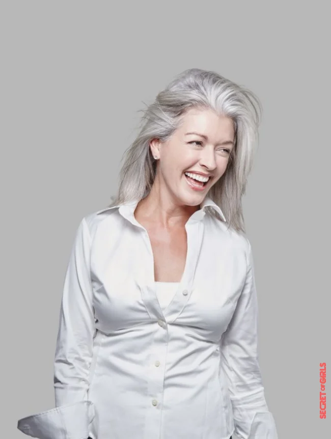 Gray haircut idea for 60-year-old woman | Gray Hair: Best Ideas For Haircuts After 60