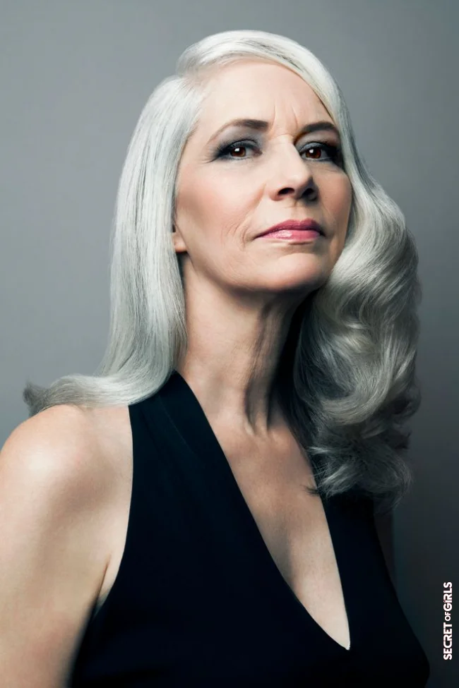 Hairstyle for white hair for women after 60 | Gray Hair: Best Ideas For Haircuts After 60