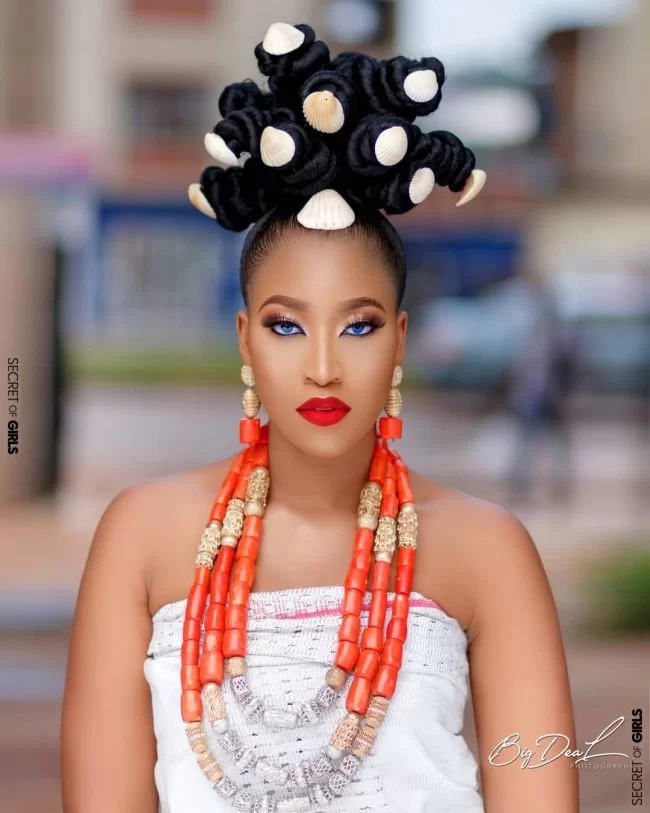 You Definitely Want To Rock This Unique Bridal Hairstyle For Your Igbo Trad