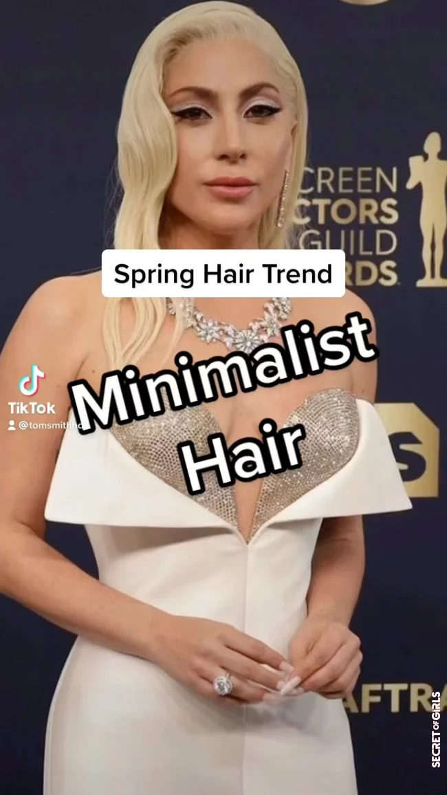 This is how the trend hairstyle &ldquo;Minimalist Hair&rdquo; works | Minimalist Hair: Perfect Hairstyle Trend for Thin Hair