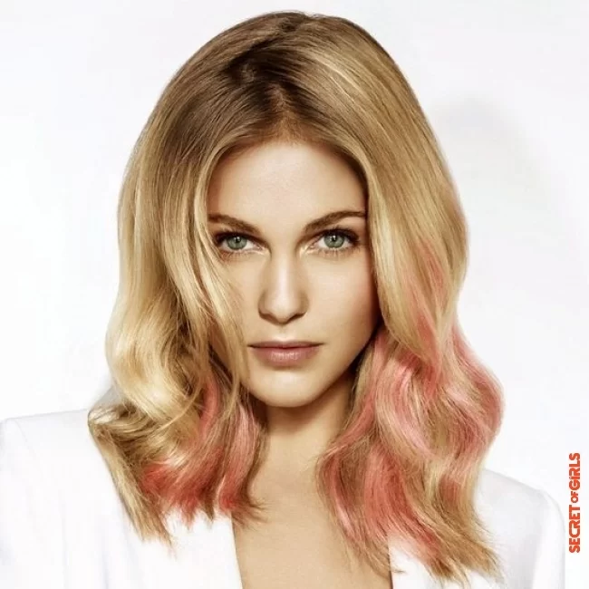 The pink tie and dye by Jacques Fourcade | 50 hairstyle trends for spring-summer 2023