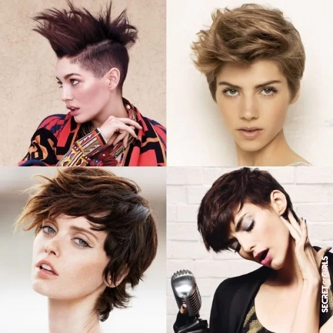 ROCK-LOOKING SHORT CUTS | 50 hairstyle trends for spring-summer 2021