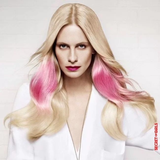 The Splashlight by L'Or&eacute;al (model: Poppy Delevingne) | 50 hairstyle trends for spring-summer 2023
