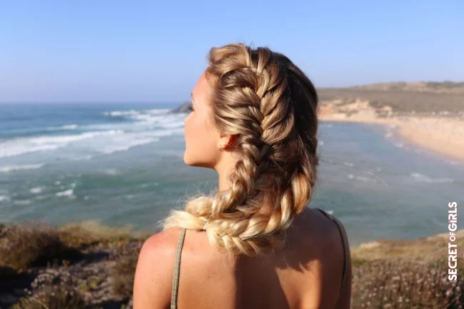 Braid Hairstyles for Thick Hair: Romantic French Braid | 50 Stunning Hairstyles for Thick Hair
