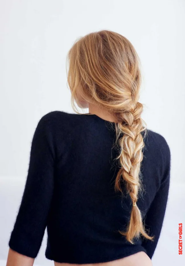 Loose braid always fits | 50 Stunning Hairstyles for Thick Hair