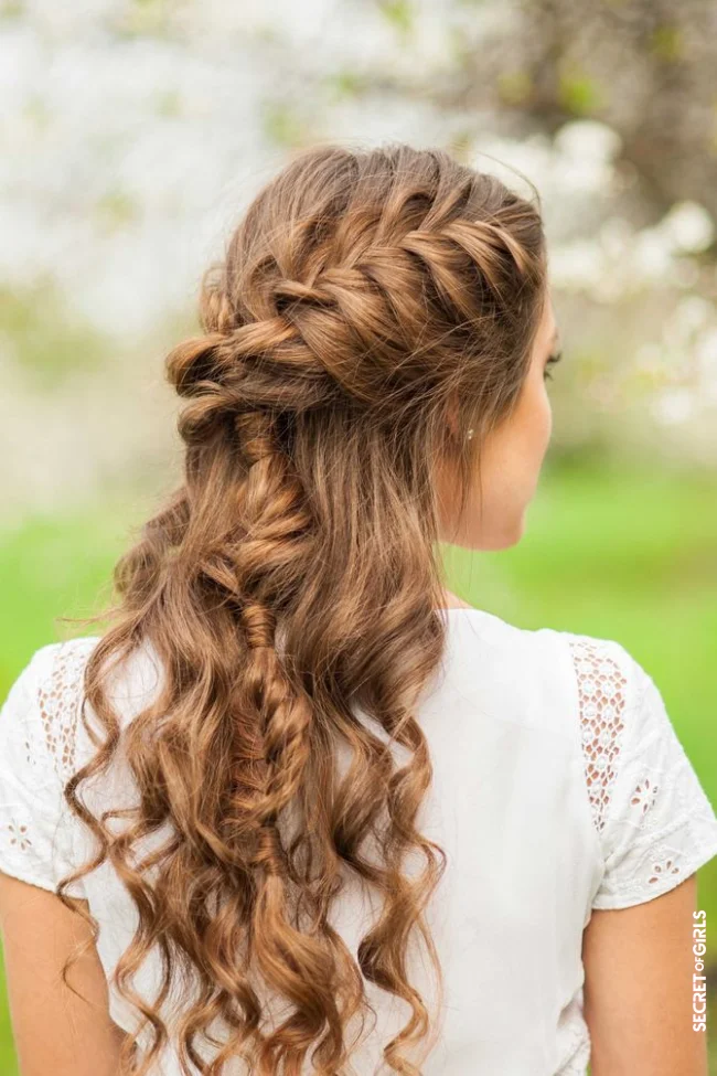 Artfully braided hair | 50 Stunning Hairstyles for Thick Hair