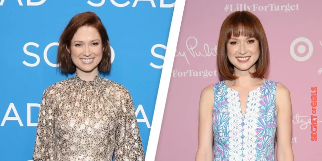 Ellie Kemper with and without bangs | These Stars Look So Different With and Without Bangs!