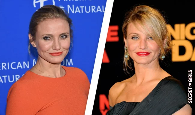 Cameron Diaz with and without bangs | These Stars Look So Different With and Without Bangs!